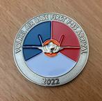 Coin KLu Volkel Air Base First F-35 Arrival 2022, Verzamelen, Verzenden, Luchtmacht, Nederland, Embleem of Badge