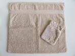 Elias beige handdoek en washand, Ophalen of Verzenden, Zo goed als nieuw, Beige, Handdoek