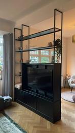 Televisie roomdivider op maat & wens stalen deuren taatsdeur, Huis en Inrichting, Ophalen, Nieuw, Teakhout, Industrieel modern landelijk