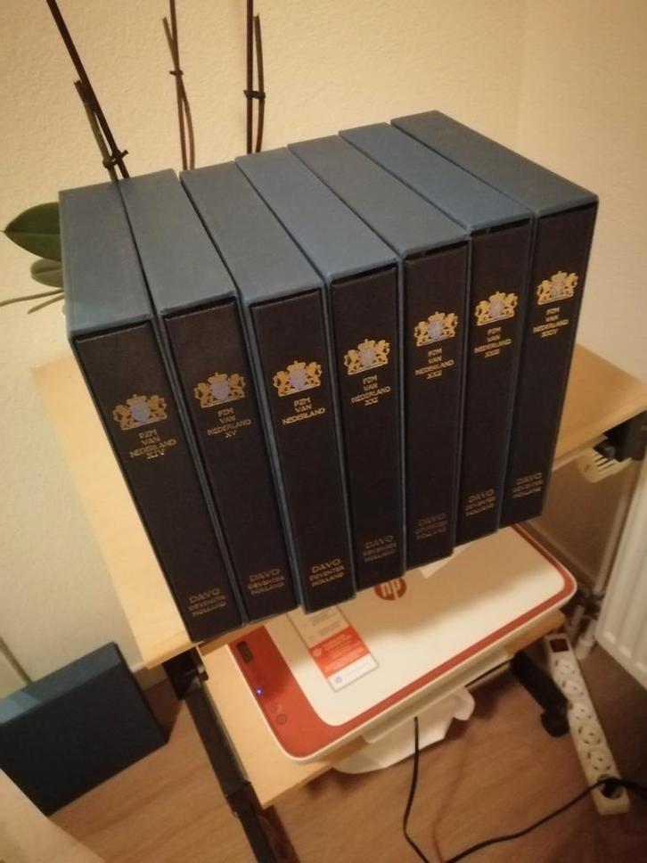 7 Mooie Davo albums met eerste dagbladen, Postzegels en Munten, Postzegels | Volle albums en Verzamelingen, Nederland, Ophalen of Verzenden