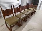 Antieke stoelen (Stuart-achtig) - Onderdeel van set, Antiek en Kunst, Ophalen