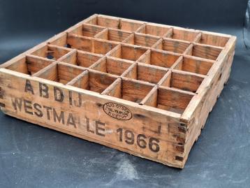 oude bierbak ABDIJ WESTMALLE, 1966 beschikbaar voor biedingen