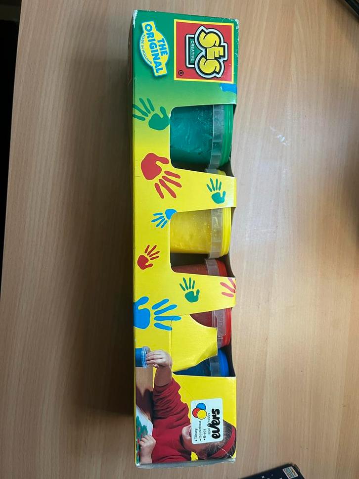 SES Vingerverf Set - Nieuw!, Kinderen en Baby's, Speelgoed | Educatief en Creatief, Nieuw, Knutselen, Ophalen of Verzenden