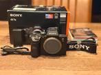Sony A7 III body - Topconditie, Weinig Clicks, Compleet, Ophalen of Verzenden, Zo goed als nieuw, Spiegelreflex, Overige Merken
