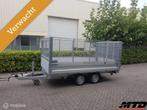 Verwacht TwinTrailer kipper machinetransporter loofrekken, Gebruikt