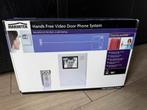 Deurbel video intercom installatie compleet met elek. slot, Ophalen of Verzenden, Ingebouwde camera, Gebruikt, Bedraad