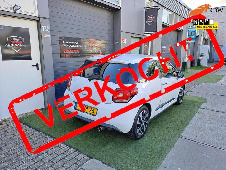 Citroen DS3 1.2 PureTech Business 2015 Automaat Navi NAP, Auto's, Citroën, Bedrijf, DS3, ABS, Airbags, Airconditioning, Alarm