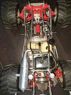Te koop fg monstertruck 1:5 bezine met hummerkap, Ophalen, Benzine, Gebruikt, Auto offroad