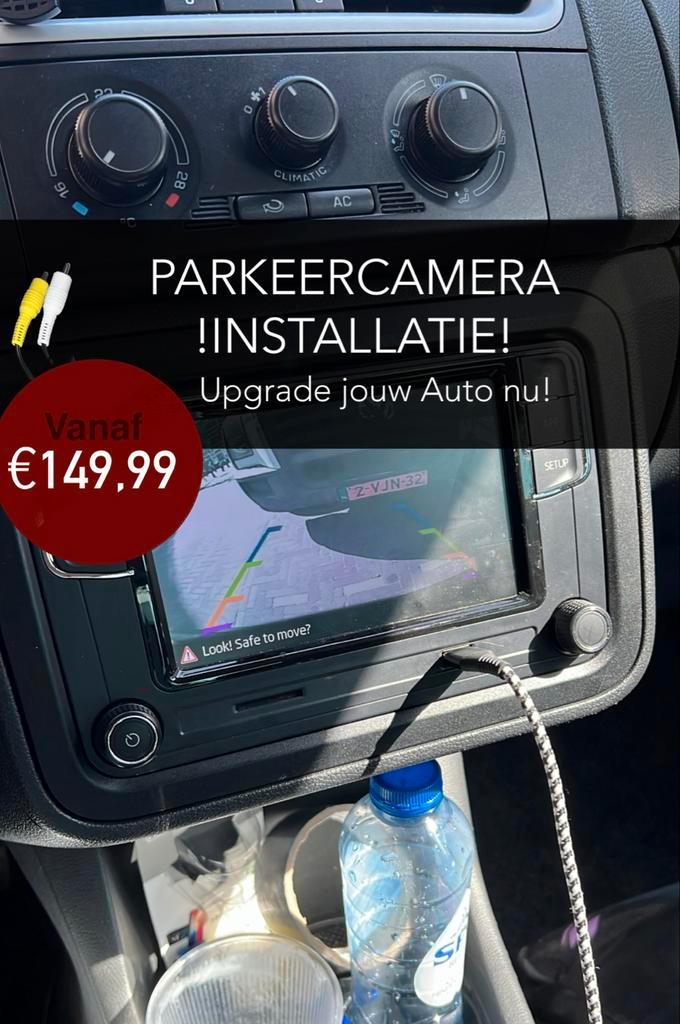 Parkeercamera Installatie (aan huis), Auto diversen, Achteruitrijcamera's, Nieuw, Ophalen