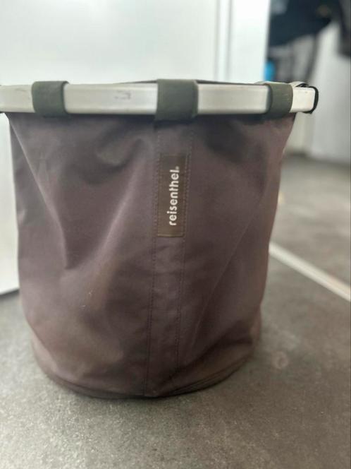 Reisenthel Homebasket - Mocha 45l, Huis en Inrichting, Woonaccessoires | Schalen en Manden, Gebruikt, Mand, Rond, Overige materialen