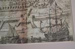 Kopergravure 'De heerlykheyt van Nieu Land' Smallegange 1696, Antiek en Kunst, Kunst | Etsen en Gravures, Ophalen of Verzenden