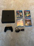 PlayStation 4 met 1 controller en 4 games, Ophalen, Zo goed als nieuw, Met 1 controller, Original