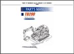 Takeuchi TB290 Hydraulische Graafmachine Onderdelencatalogus, Verzenden