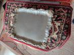 Vintage Zilveren Dienblad met Handvatten, Antiek en Kunst, Ophalen of Verzenden