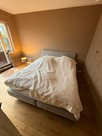 Auping Boxspring 180x220 - Zelf Ophalen!, Ophalen, Gebruikt, Beige, Tweepersoons
