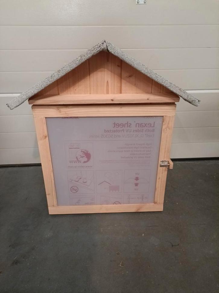 Minibieb (XL) Min Bieb straat Boekenkast ruil buurt kast, Huis en Inrichting, Kasten | Boekenkasten, Nieuw, 50 tot 100 cm, Minder dan 100 cm