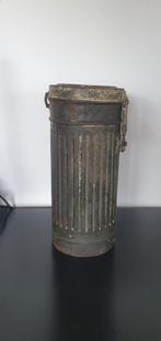 Camo gasmasker bus, Verzamelen, Ophalen of Verzenden, Landmacht, Duitsland