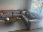 Te koop hoekbank Friso taupe kleur, Ophalen of Verzenden, Gebruikt, Stof