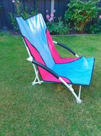 Strandstoeltje, Caravans en Kamperen, Kampeermeubelen, Ophalen, Zo goed als nieuw, Campingstoel