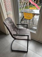 3 Eetkamer stoelen antraciet, Huis en Inrichting, Stoelen, Ophalen, Gebruikt, Overige kleuren, Drie
