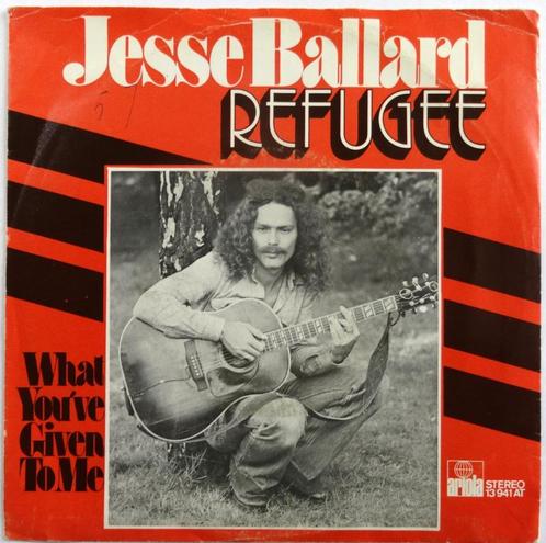 Vinyl single van Jesse Ballard - Refugee € 3,00, Cd's en Dvd's, Vinyl Singles, Zo goed als nieuw, Single, Pop, 7 inch, Ophalen of Verzenden