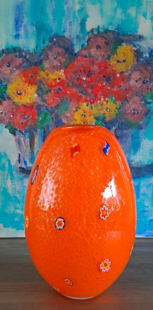 Murano Millefiori vaas, Huis en Inrichting, Woonaccessoires | Vazen, Ophalen of Verzenden