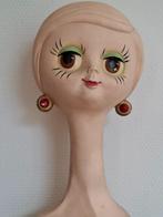 Vintage French Twiggy mannequin/display head 1970s, Ophalen of Verzenden, Huis en Inrichting