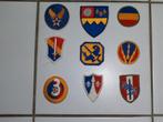 patch ( 9 stuks ), Verzenden, Luchtmacht, Nederland, Embleem of Badge
