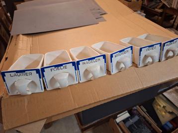 Art deco Kruidenbakjes Maastricht kruidenrek beschikbaar voor biedingen