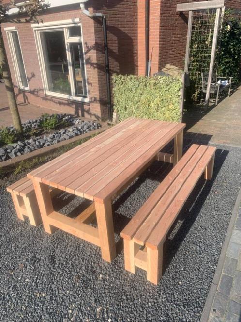 Tuintafels | Gloednieuw | Douglashout, Tuin en Terras, Tuintafels, Nieuw, Rechthoekig, Hout, Verzenden