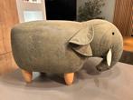 Olifant poef voetenbankje, Huis en Inrichting, Ophalen, Overige materialen, Minder dan 50 cm, 50 tot 75 cm