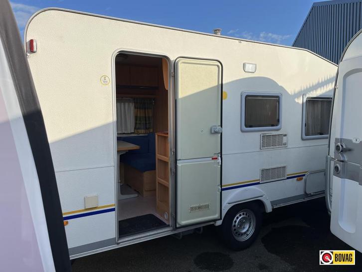 Knaus Vimara 420 DB, Caravans en Kamperen, Caravans, Bedrijf, tot en met 4, 750 - 1000 kg, Treinzit, Knaus, Vast bed, Overige typen