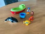 Playmobil 123 : Vissersboot - compleet, Kinderen en Baby's, Speelgoed | Playmobil, Ophalen, Gebruikt