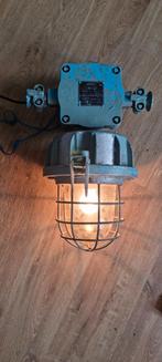 Industriële gegoten aluminium lamp - 12 kg, Gebruikt, Ophalen of Verzenden, Minder dan 100 cm, Metaal