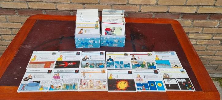 Kuifje quizvragen in vele diverse onderwerpen, Hobby en Vrije tijd, Gezelschapsspellen | Overige, Gebruikt, Vijf spelers of meer