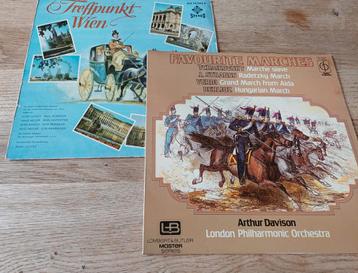 Treffpunkt Wien & Favourite Marches - Vinyl LP's beschikbaar voor biedingen