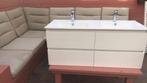 Badkamermeubel 120 met grohe Kranen, Huis en Inrichting, Badkamer | Badkamermeubels, Ophalen, 100 tot 150 cm, Zo goed als nieuw