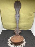 Brocante gietijzeren lepel (120322), Ophalen of Verzenden