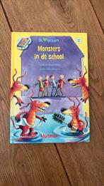 Monsters in de school AVI M4 - Heike Wiechmann, Ophalen of Verzenden, Zo goed als nieuw, Fictie algemeen
