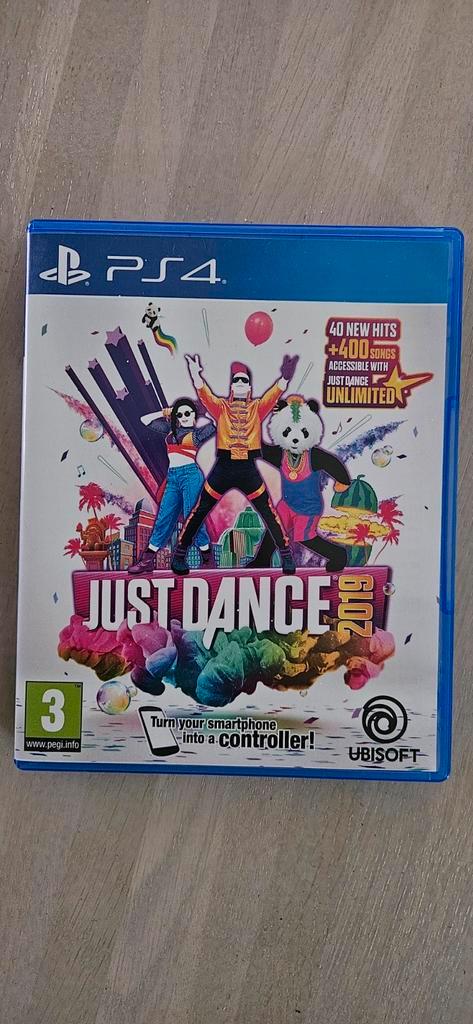 Just Dance 2019- PS4, Spelcomputers en Games, Games | Sony PlayStation 4, Zo goed als nieuw, Muziek, 3 spelers of meer, Vanaf 3 jaar