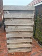 Nieuwe Hardhouten Poortdeur - 100x180 cm, Tuin en Terras, Met poort, Nieuw, Ophalen of Verzenden, Tuinhek