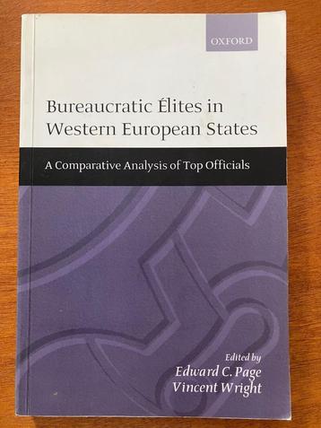 Bureaucratic Elites in Western European States - Page, Wrigh beschikbaar voor biedingen