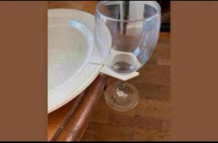 WIJNGLASHOUDERS PARTYCLIPS, Verzamelen, Wijnen, Zo goed als nieuw, Overige typen, Overige gebieden, Verzenden