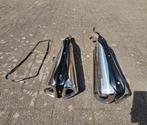 2 stuks originele uitlaten, einddempers Kawasaki Z1000, Ophalen of Verzenden, Gebruikt