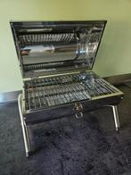 Compacte RVS Uitklapbare Kolen BBQ, Ophalen of Verzenden, Nieuw