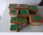 9 doosjes schroeven staal verzinkt verschillende maten, Ophalen of Verzenden, Nieuw, Schroeven