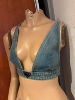 PRADA  spijker top maat XS origineel zgan, B, Prada, Blauw, Ophalen of Verzenden