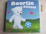 NIEUW beertje PUZZEL Nutricia beer 4 stukjes vanaf 0 - 6 mnd, Ophalen of Verzenden, Minder dan 10 stukjes, Nieuw, 0 tot 6 maanden