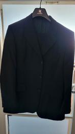 Bijna nieuw: diep donkerblauw Heren pak/kostuum, mt 24 (M), Ophalen of Verzenden, Zo goed als nieuw, Piet Zoomers, Maat 48/50 (M)