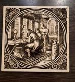 Wandtegeltje ‘De Goudsmid’, Jan van Luyken, Ophalen of Verzenden